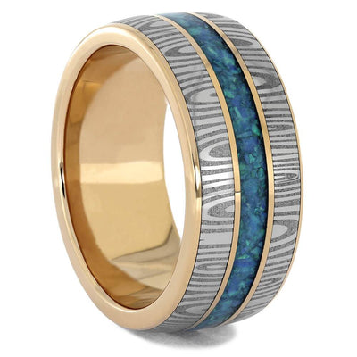 Unique Rose Gold Wedding Bands